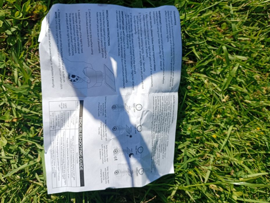 Solar imitacja kamery