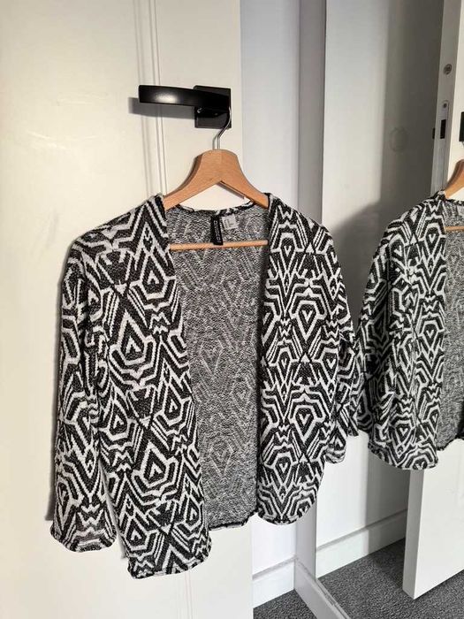 Sweterek Narzutka Ażurowa H&M Divided 34