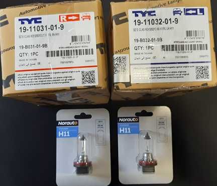 Faróis de nevoeiro e Lâmpadas de halogéneo