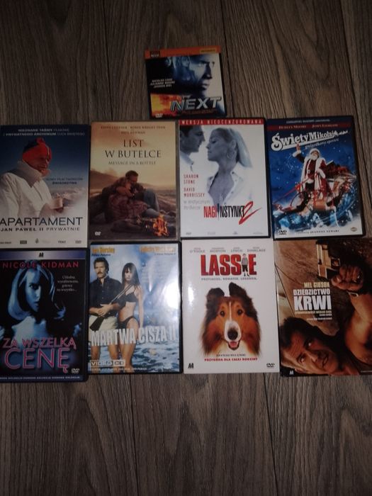 Płyty CD, filmy zestaw