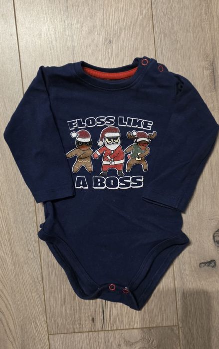 Świąteczne ubranka dla chłopca rozmiar 68 5.10.15