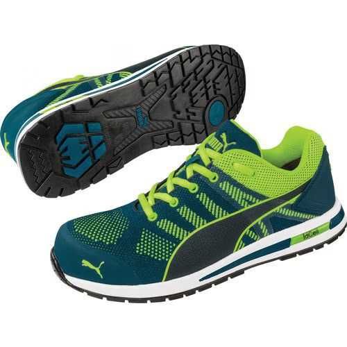 Sapato/Tênis  de Proteção ELEVATE KNIT S1P Verde Puma
