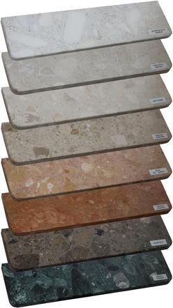 Parapety konglomerat ,blaty ,schody