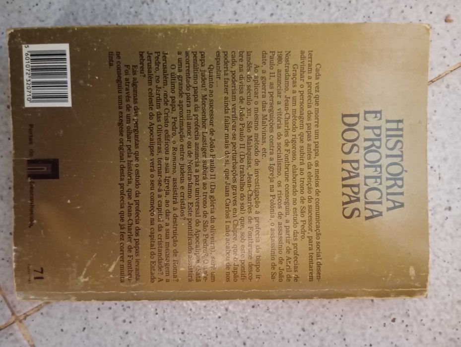 História e profecia dos Papas