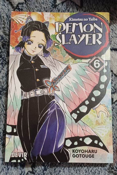 Kimetsu no Yaiba Vol. 1–6 (PT/PT) – Estado Excelente – Como Novos – Li