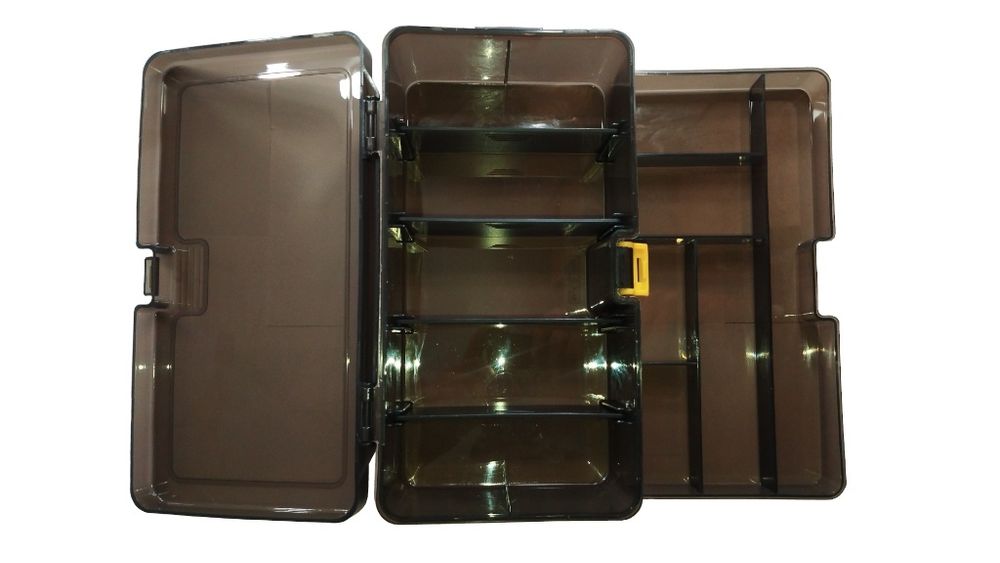 Zestaw prznęt wędkarskich - gumy, woblery, błystki, główki, przypony