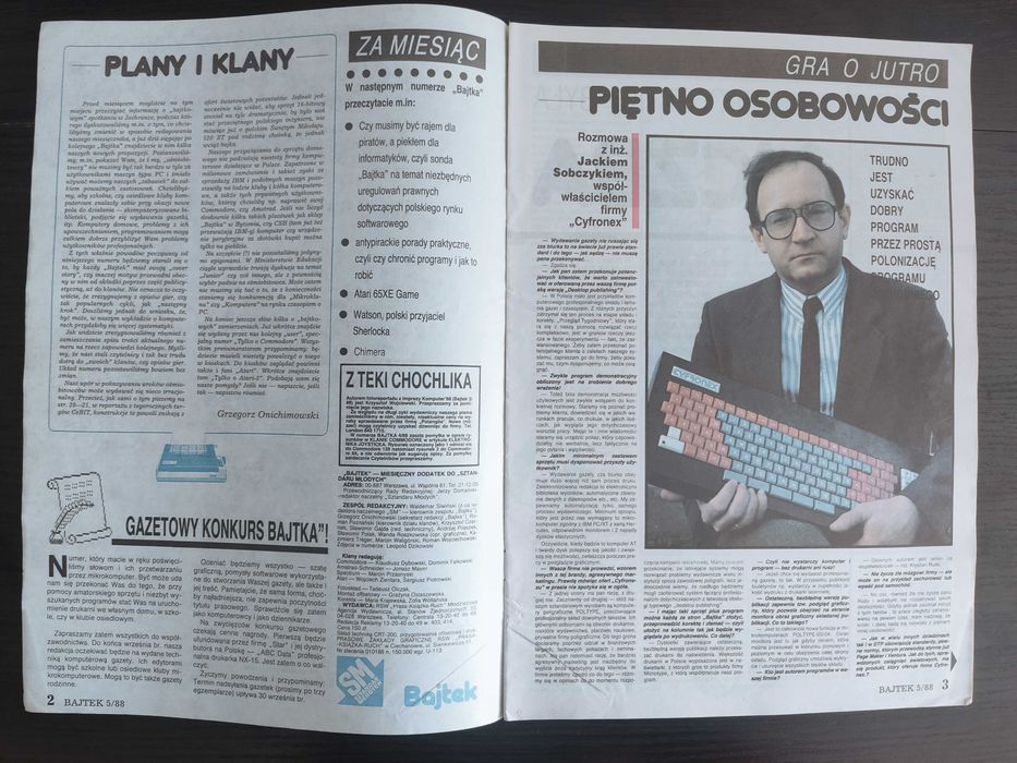 Bajtek - numer 5/1988