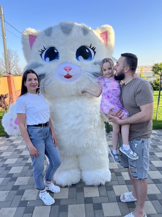 Аниматоры Белый мишка Одесса.ТеддиЗайка.Гусь Обнимусь.Котик.Стич.Панда