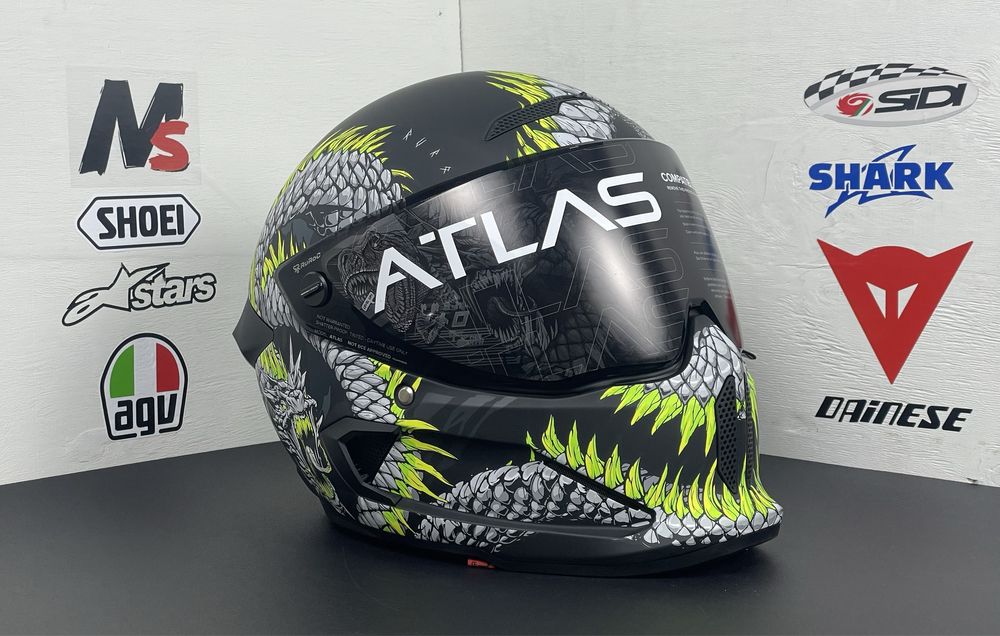 Шолом Ruroc, Icon, HJC Atlas 4.0 Новий