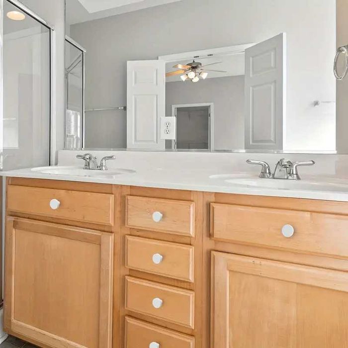 Conjunto de puxadores redondos branco mate – 10 unidades