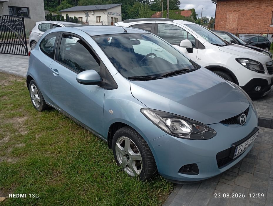 Mazda 2 2009r. 1.3 Benzyna klimatyzacja alufelgi przebieg tylko 100tys km