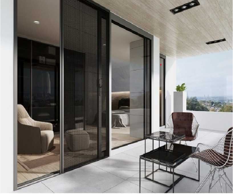 Moskitiera plisowana Harmony Aluprof, kolor winchester. OKAZJA!!!