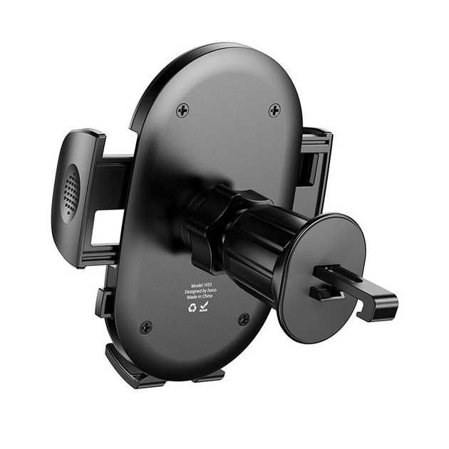 Держатель для телефона в машину в воздуховод HOCO H53 Черный