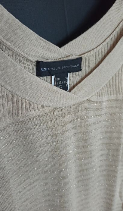 Camisola Mango gola v