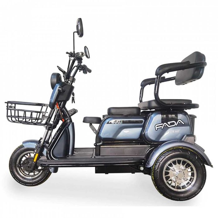 Электроскутер трехколесный Электротрайк 1100W Електричний скутер