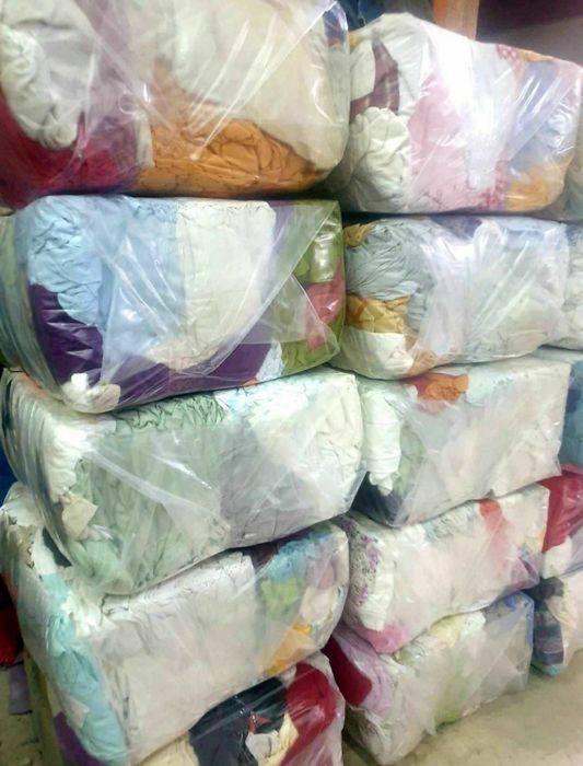 Ганчір'я трикотаж. Ветошь х/б тюкована.