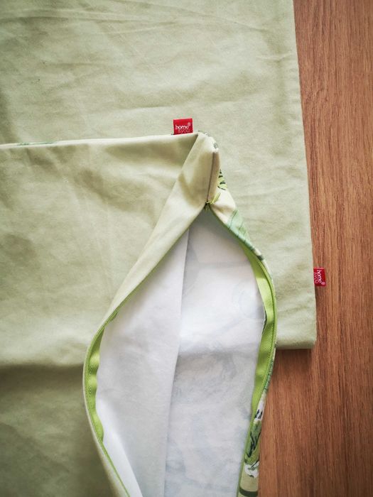 2sztx15zl Home&you nowe poszewki zielony tulipan 45x45cm-sprzedam!