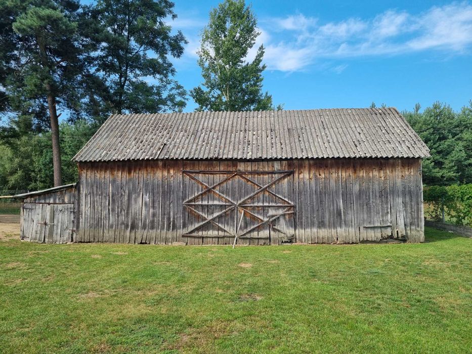 STODOŁA drewniana mat. olszyna rozbiórka