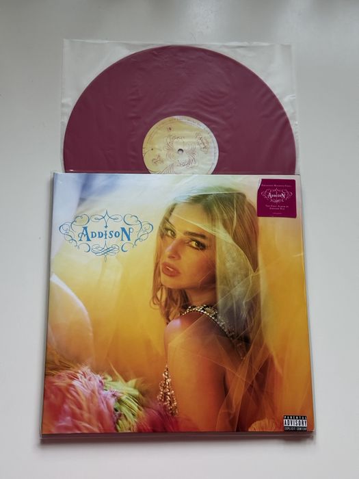 Winyl Addison Rae Addison magenta limited edition