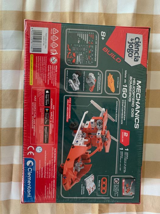 Legos MECHANICS Helicóptero dos bombeiros