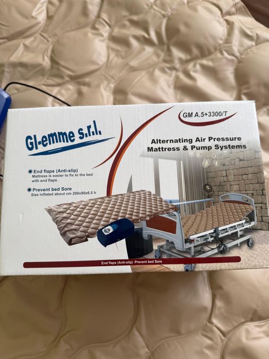 Протипролежневий матрац з компресором Gl-emme Італія