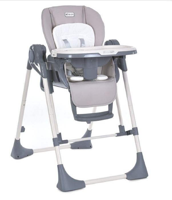 Стільчик для годування, заколисуючий центр 4в1 El Camino Swan