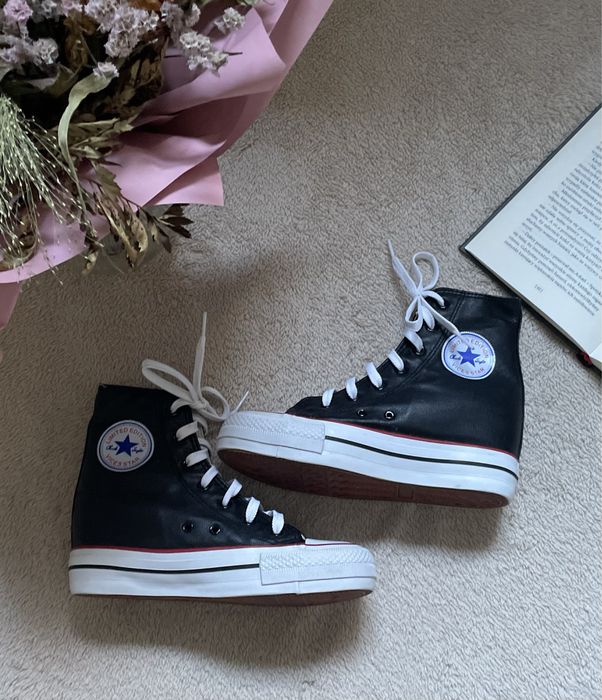 Buty tenisówki czarne wysokie damskie Vices r. 37