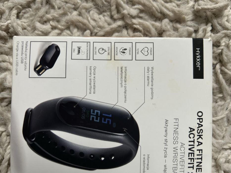 Opaska fitness czarna