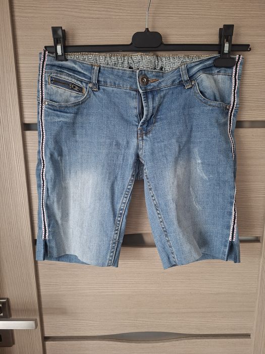 Szorty jeansowe niebieskie