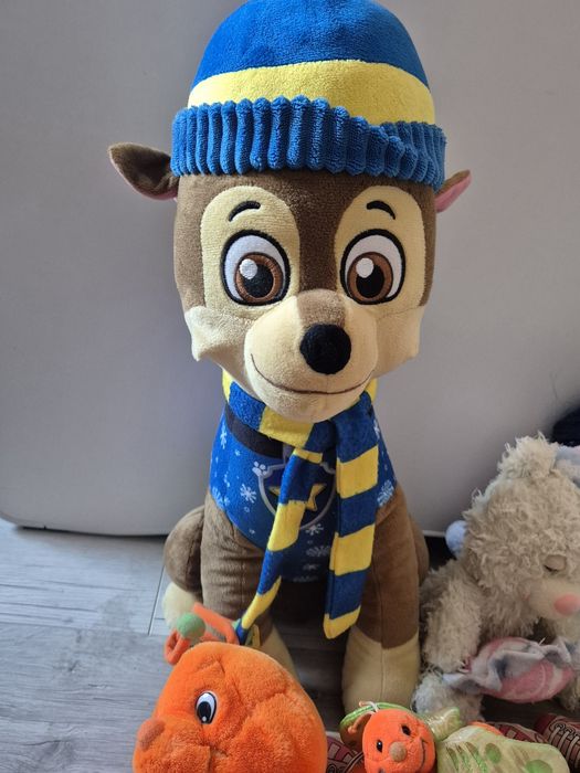 Pluszaki, duży Chase, lalka Wissper