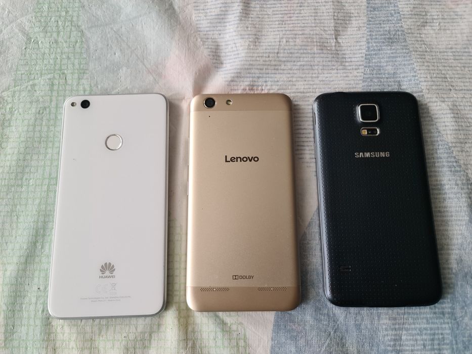 Samsung Galaxy S5 Neo G903F + Huawei P9 lite 2017 + Lenovo A6020A40