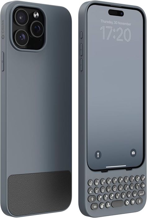 Capa com teclado da Clicks para iphone 15 pro Max