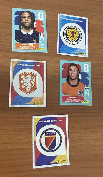 25 Cromos Mundial 2026 - Oficial Panini