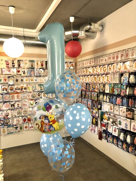 Balony z helem dostawa Warszawa