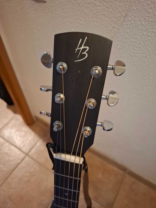 Harley Benton Esquerdino c/pick up (como novo)