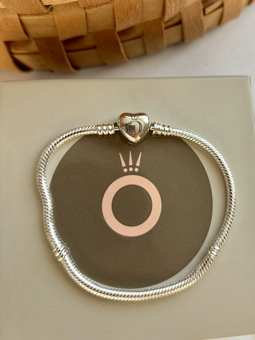 Bransoletka PANDORA 19 cm +pudełko+certyfikat Nowa Srebro 925 wyprzedaż