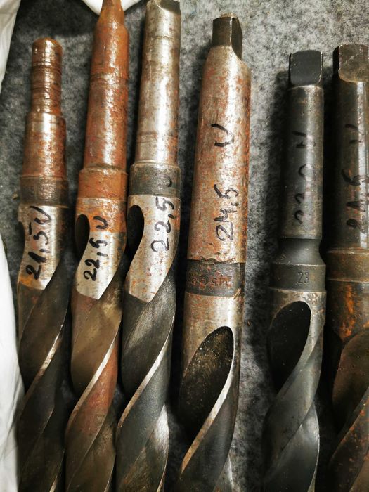 Wiertła profesjonalne do metalu  z płetwą nowe