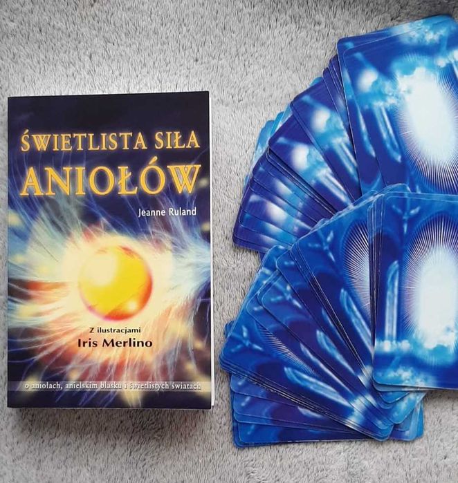 Świetlista Siła Aniołów podręcznik+56 kart Jeanne Ruland, Iris Merlino