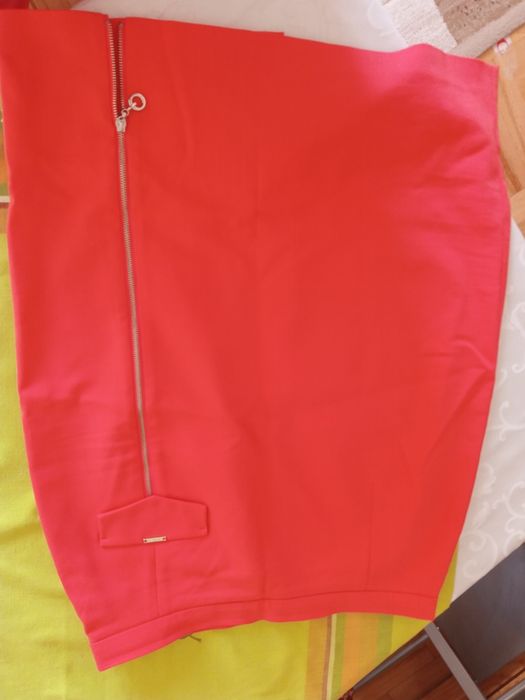 Spódnica pomarańczowa, nowa bez metki