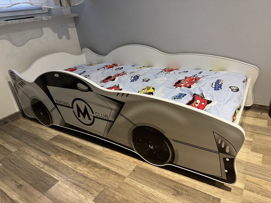 Łóżko samochod 160x80 +materac