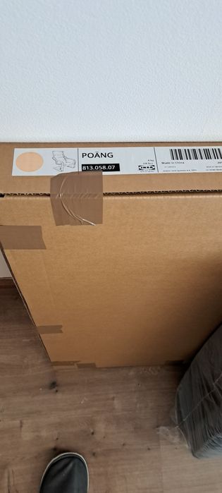 Poltrona Poäng (estrutura e almofada]