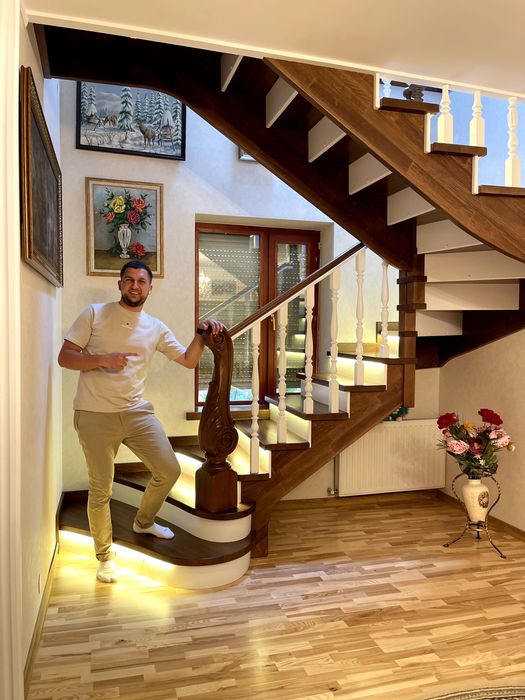 Деревʼяні сходи від виробника під ключ за 1 день - TWOOD