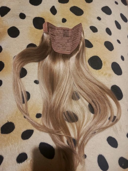 Kucyk naturalny blond miodowy