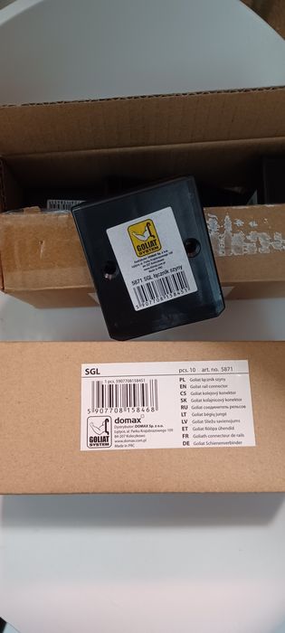 Łącznik szyny goliat 16szt