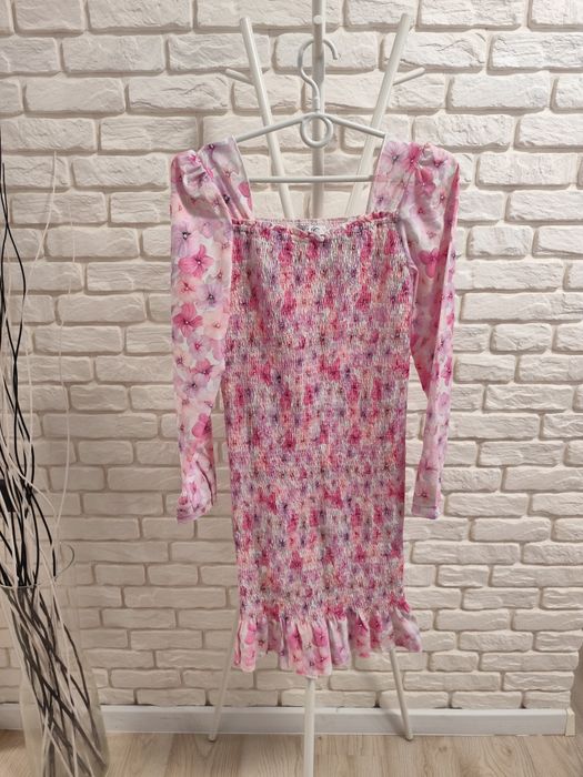 REZERWACJA Sukienka w kwiaty S