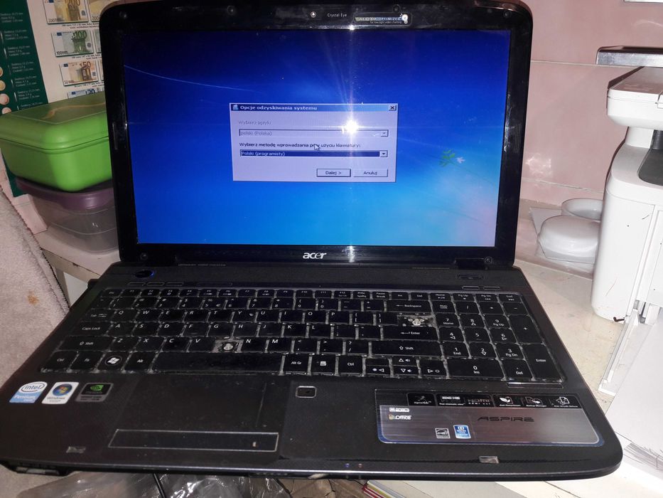 Laptop Acer Aspire 5738/5338 na czesci