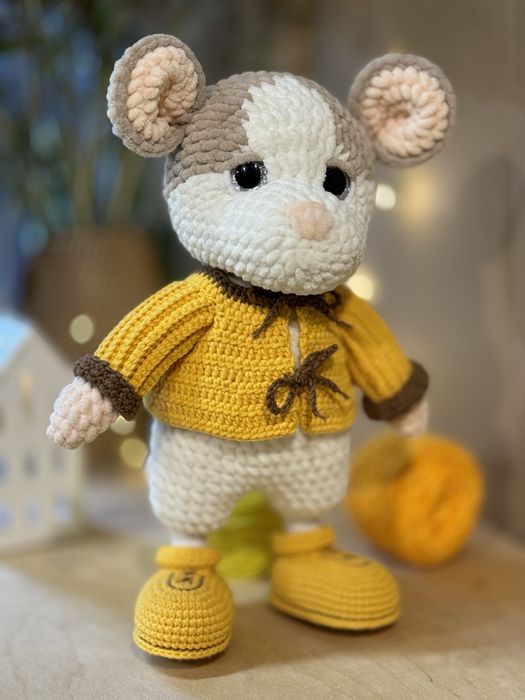 Плюшеве мишеня Луї ручної роботи