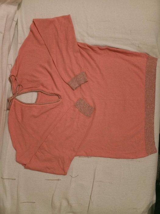 Camisola coral de senhora