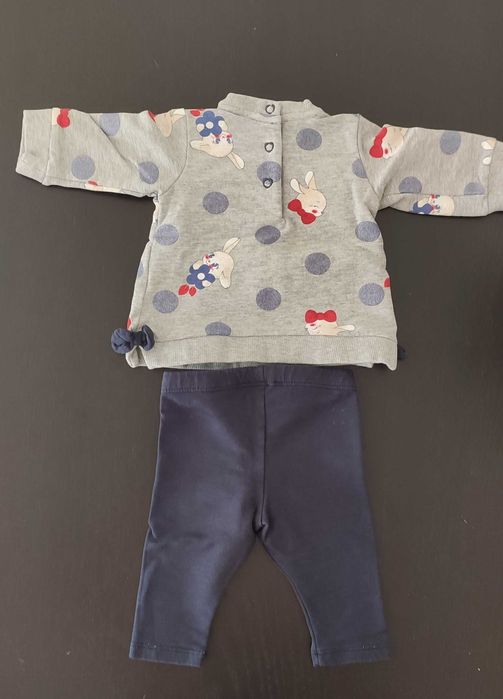 Conjunto Chicco, menina, 3 meses