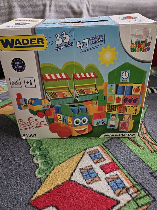 Klocki Wader dla maluchów